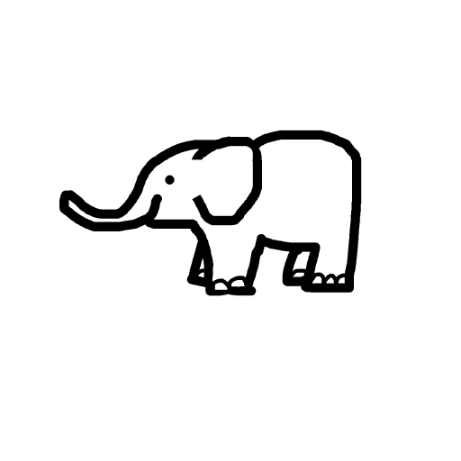 Elephant drawing by navy-fine-loom
