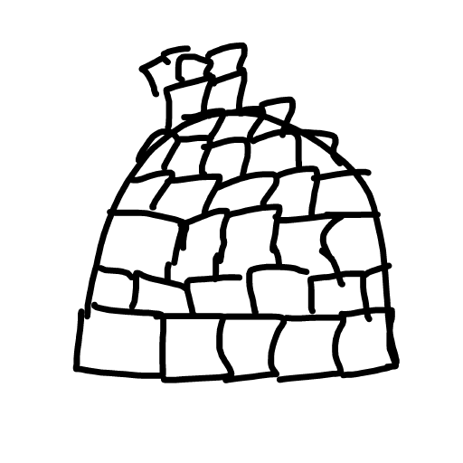 Igloo drawing by red-rich-glory