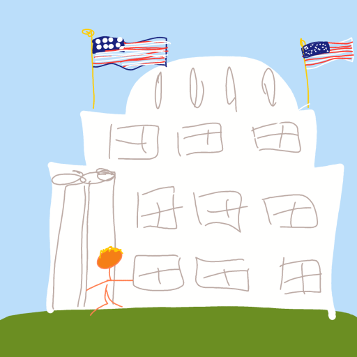 White House drawing by blue-north
