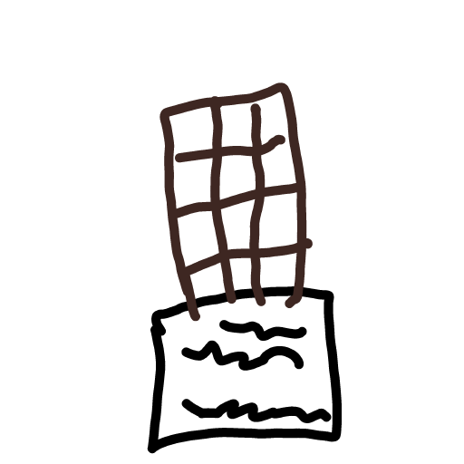 Chocolate drawing by lead-near-data