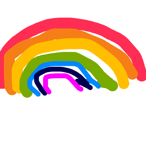 Rainbow drawing by louie
