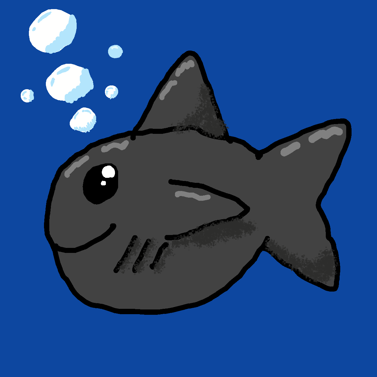 Shark drawing by panda girl