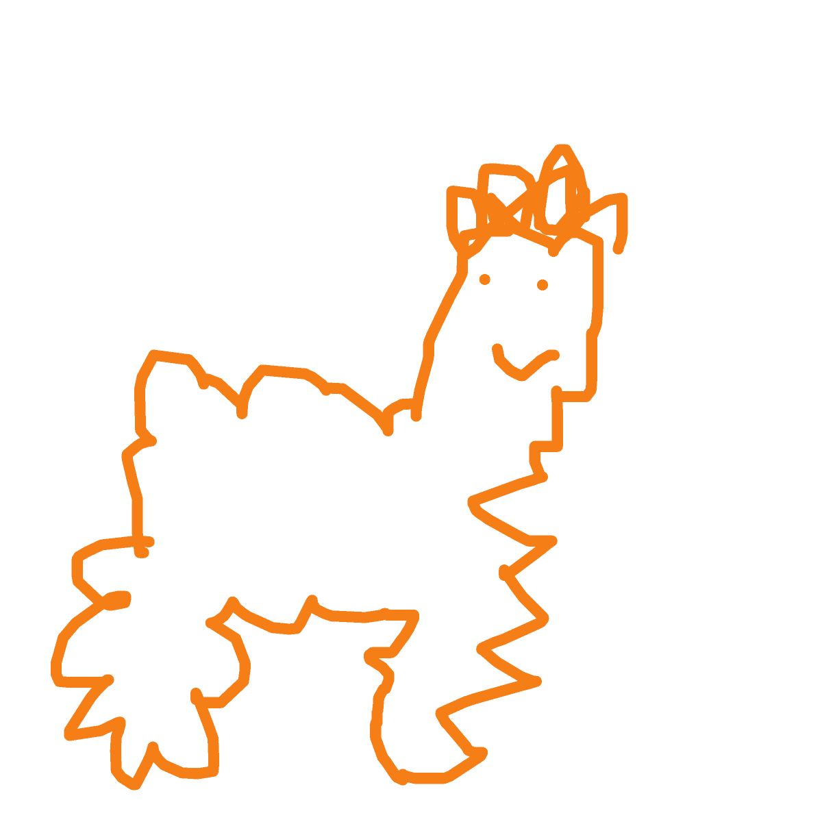 Alpaca drawing by dawn-omega-bard