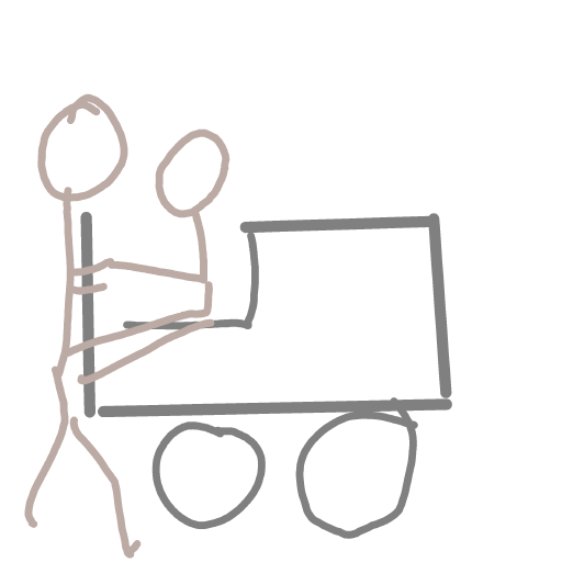 Cart drawing by coal-mild-peace
