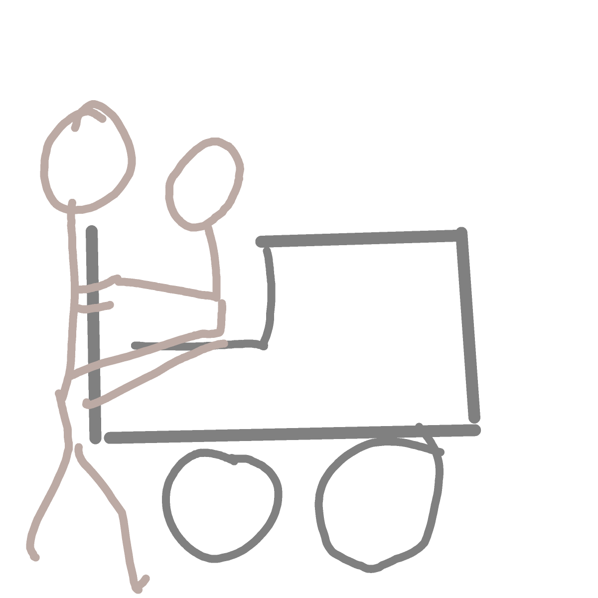 Cart drawing by coal-mild-peace