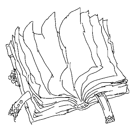 Spellbook drawing by star-graph-bliss