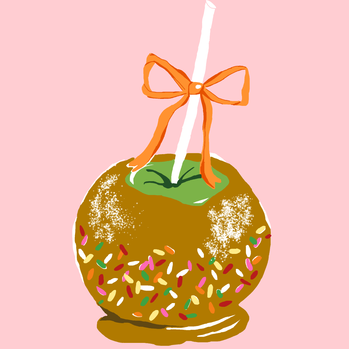 Candy Apple drawing by paigey-doodle