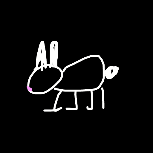 Bunny drawing by jester