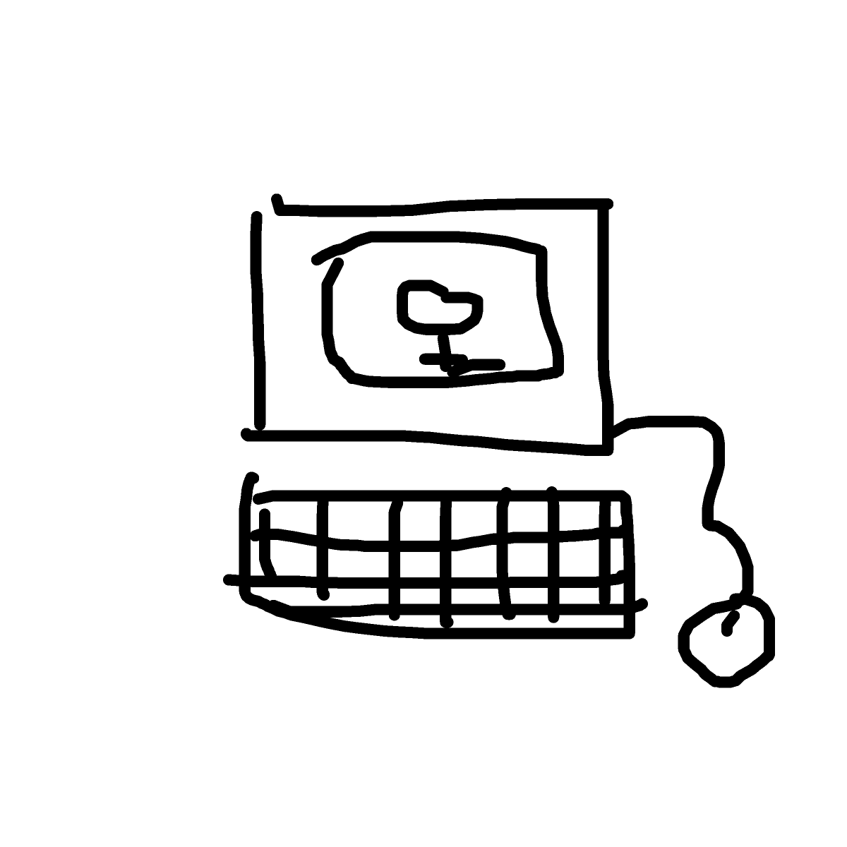 Computer drawing by misha