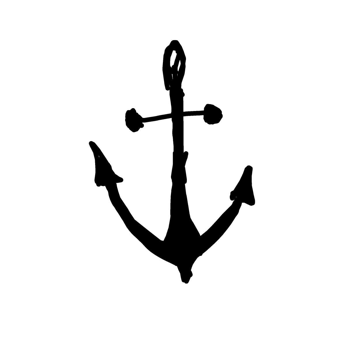 Anchor drawing by sharp-firm-loom