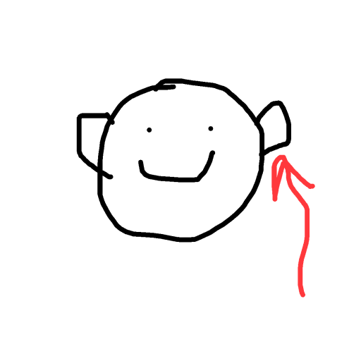 Ear drawing by kboyce