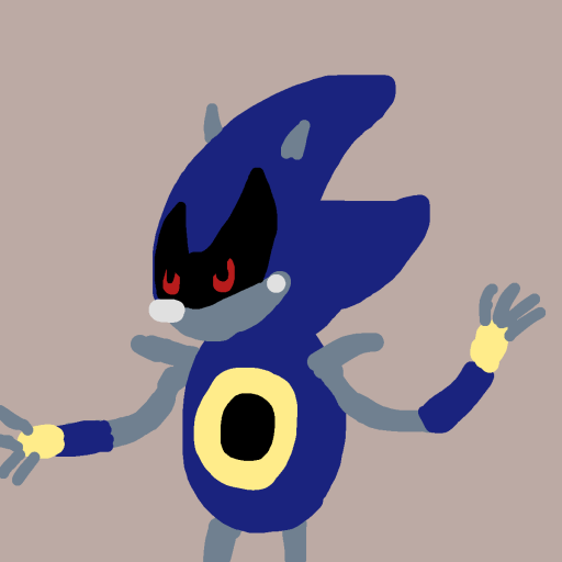 Metal Sonic drawing by jashezilla