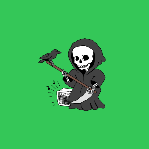 Grim Reaper drawing by Guardianoflives