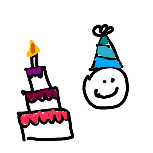 Birthday drawing by iron-wise-doodler