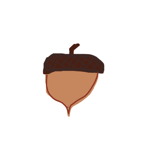 Acorn drawing by piratedgender