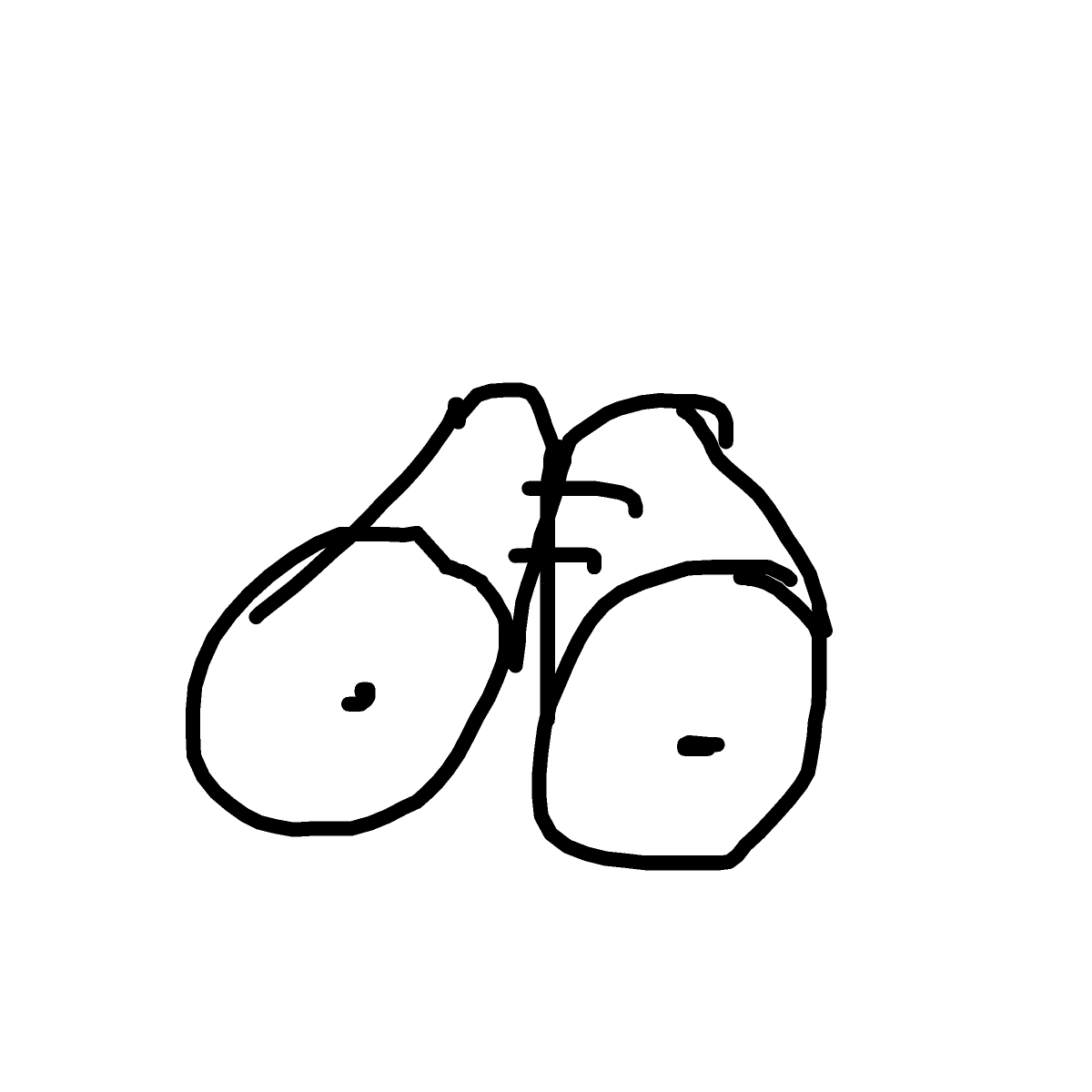 Binoculars drawing by lili