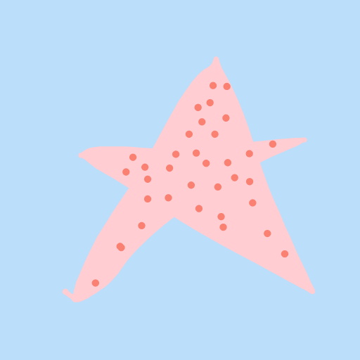 Starfish drawing by bia