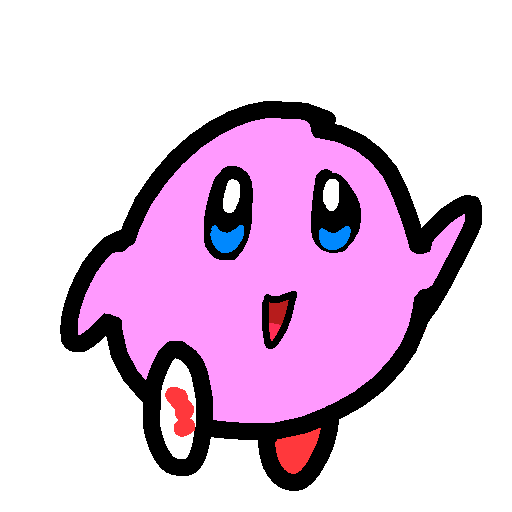 Kirby drawing by macaronimiles
