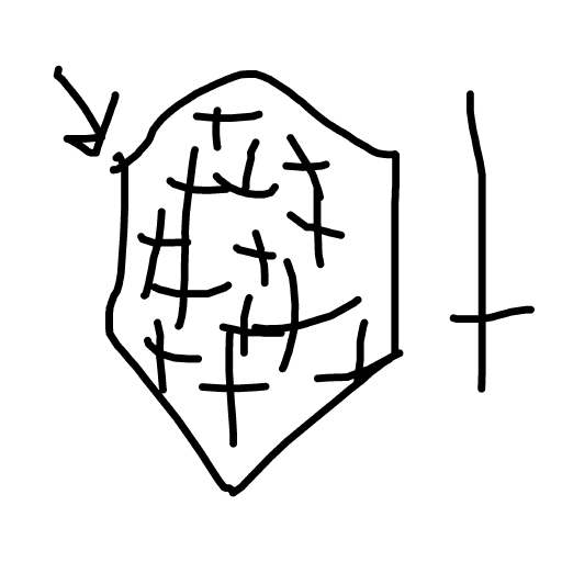 Shield drawing by kurtie