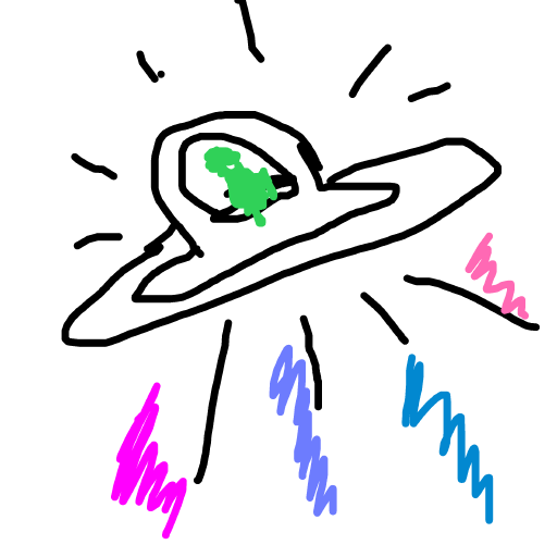 UFO drawing by kind-sure-shape