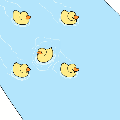 Rubber Duck drawing by firecracker