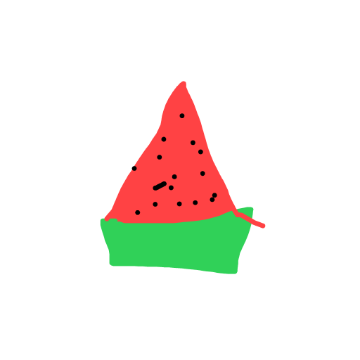 Watermelon drawing by wide-pure-sketch