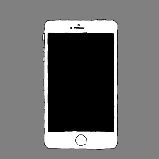 Phone drawing by dan