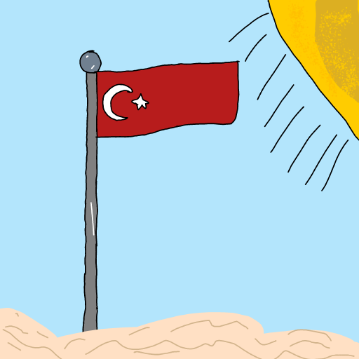 Turkey drawing by Fih