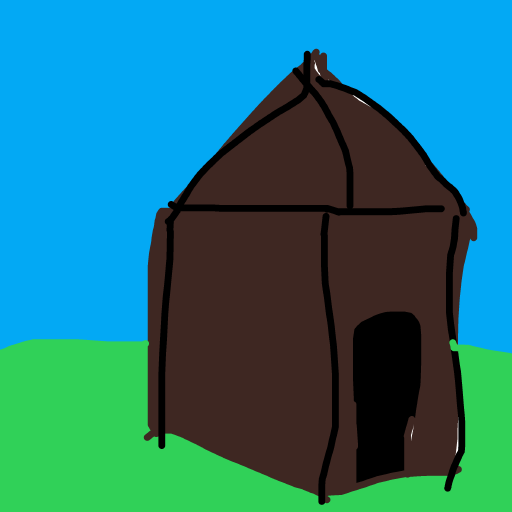 Doghouse drawing by kurtie
