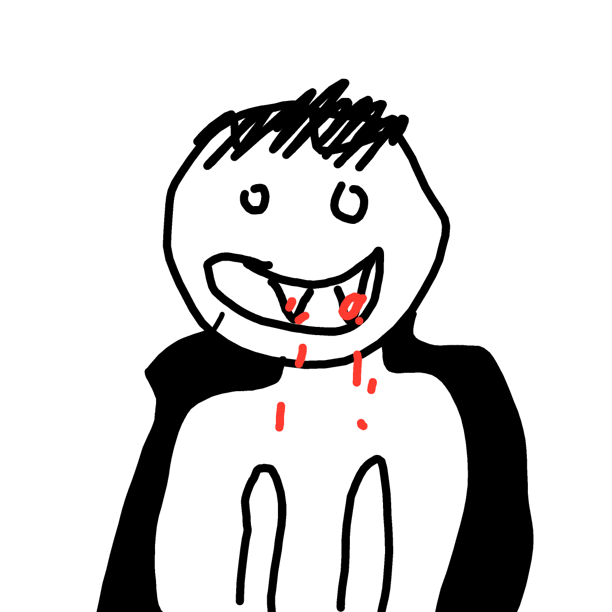 Vampire drawing by cream-live-style