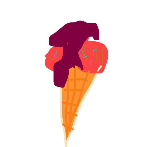 Ice Cream drawing by cyan-beta-earth