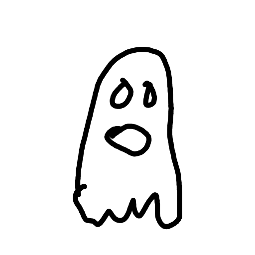 Ghost drawing by clay-dawn-ace