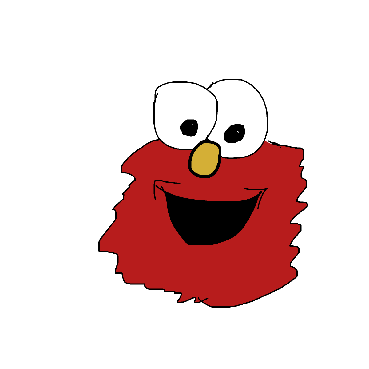 Elmo drawing by vale
