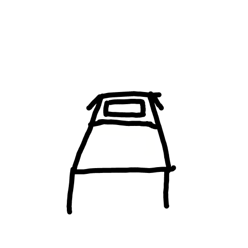 Bed drawing by Elizabeast