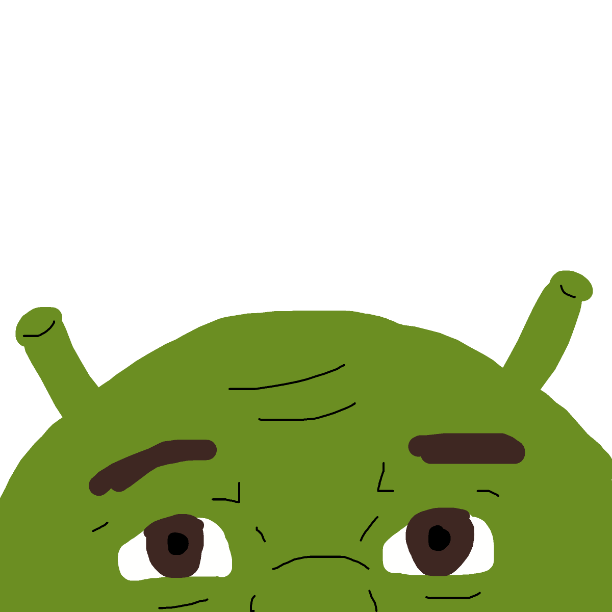 Shrek drawing by wind-omega-elite