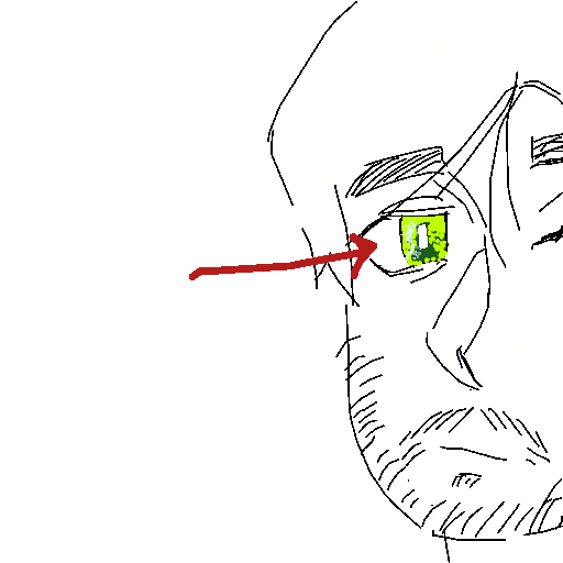 Eye drawing by nammy