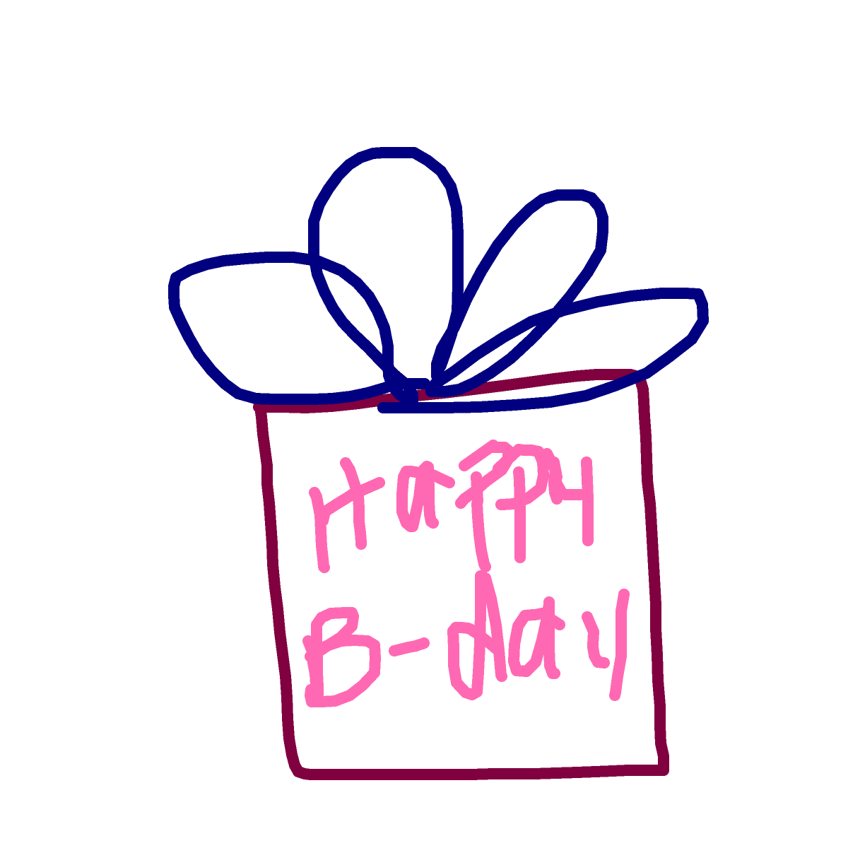 Present drawing by ms lady