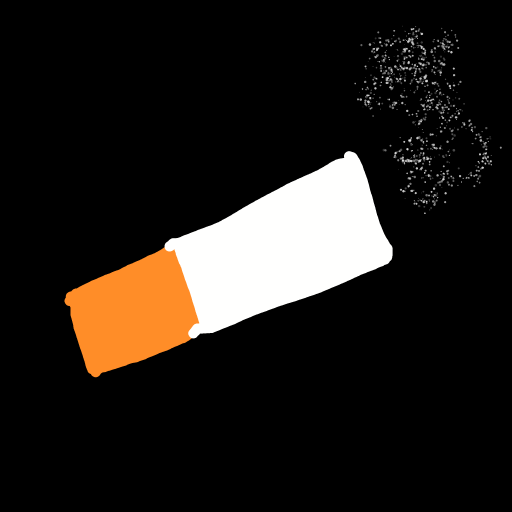 Cigarette drawing by bia