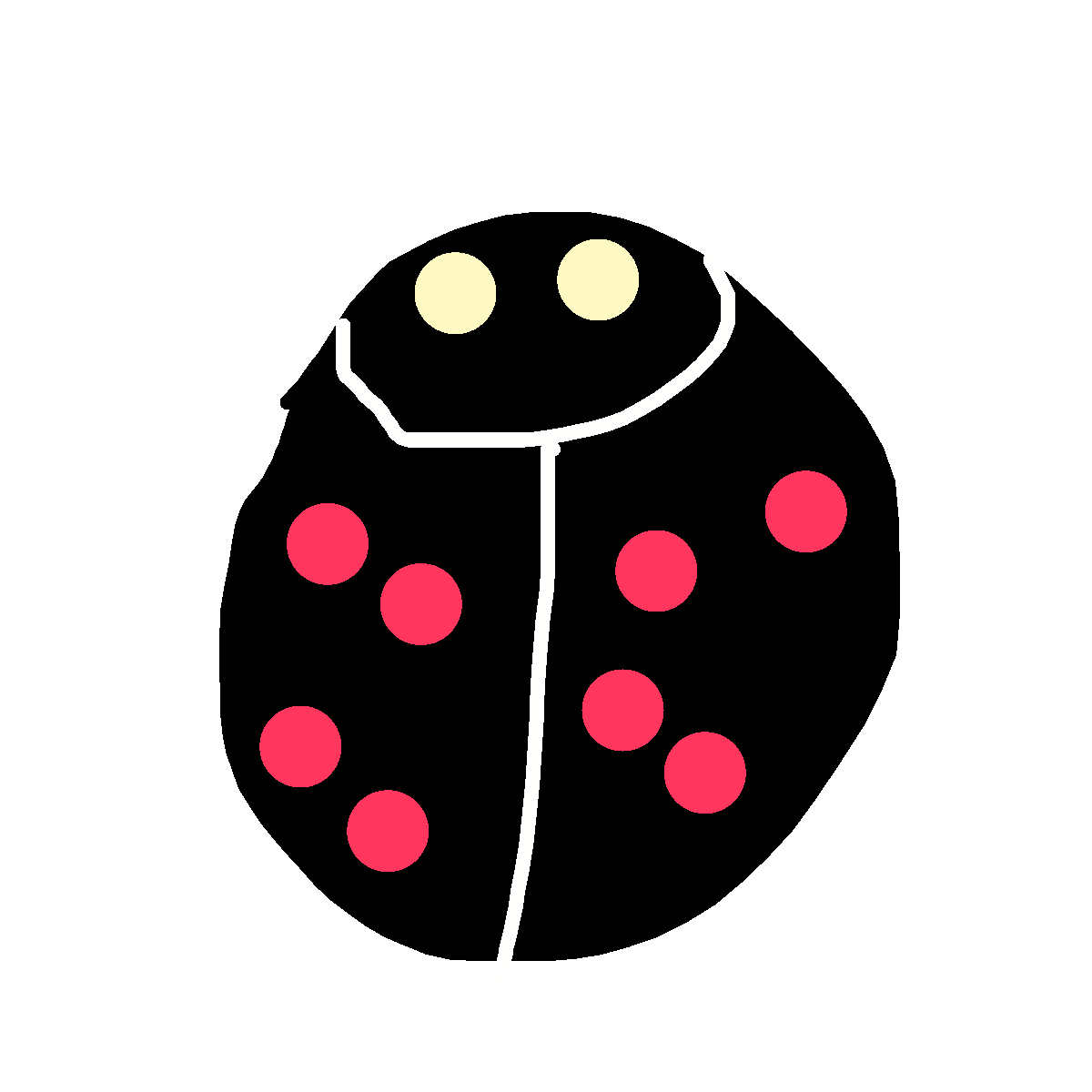 Ladybug drawing by grou