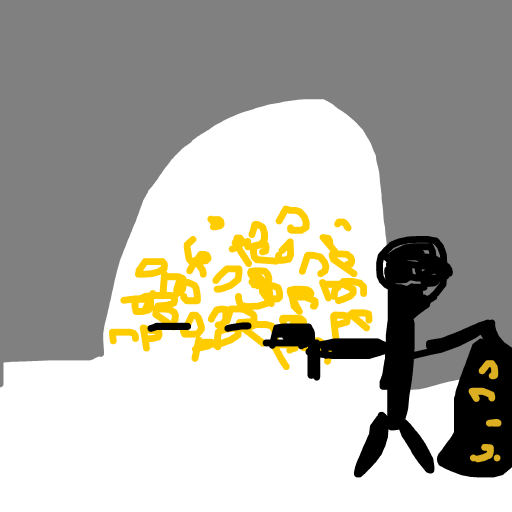 Bank Robbery drawing by light-jade-pride
