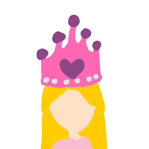 Crown drawing by Anna