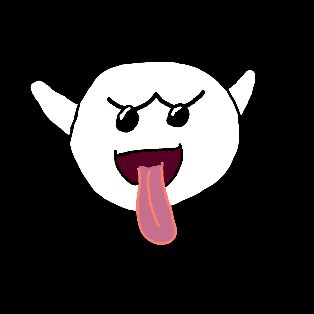 Boo drawing by Purokushi