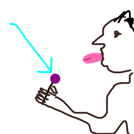 Lollipop drawing by mr inkwell