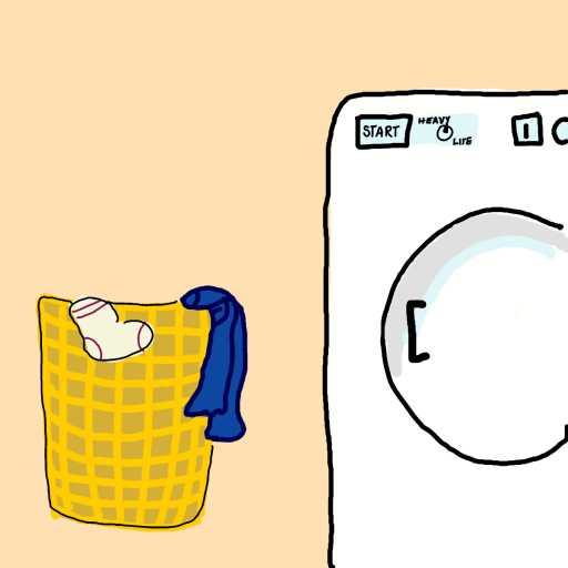 Laundry drawing by gamma-coal-wheel