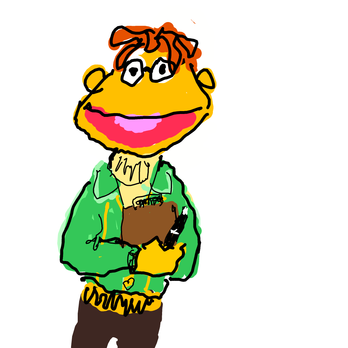 Scooter drawing by Zizzle Bean