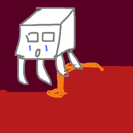 Ghast drawing by blue-alpha-rogue