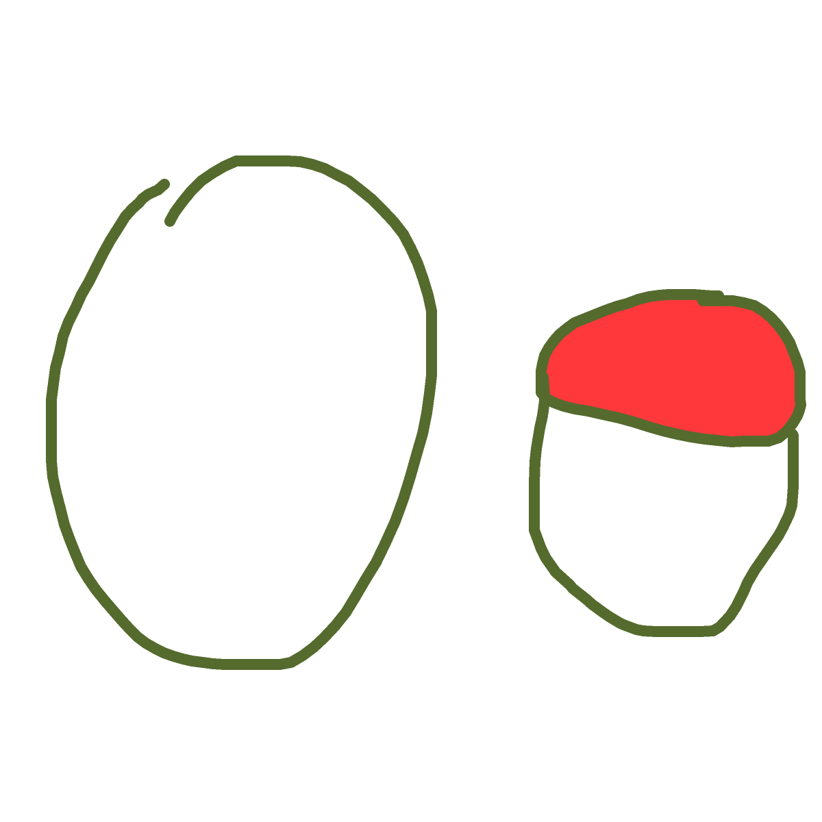 Watermelon drawing by bia