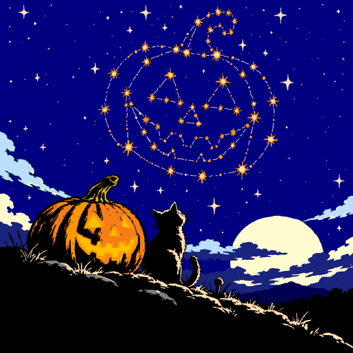 Constellation drawing by Guardianoflives