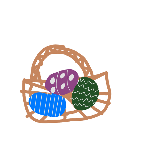 Basket drawing by Cwis448