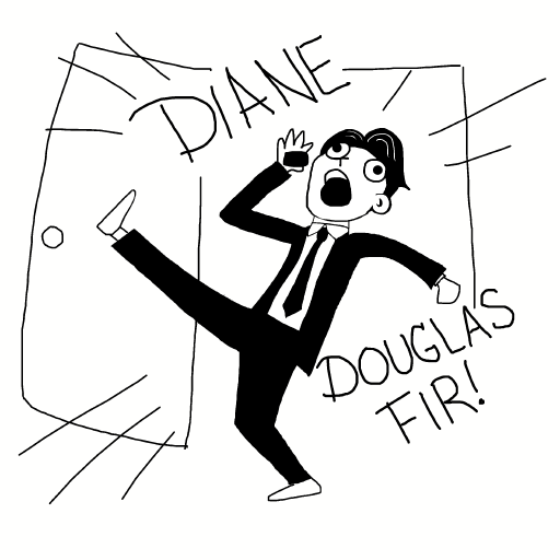 Dale Cooper drawing by firecracker